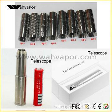 New arrial hot sale best quality telescope ecig 2013